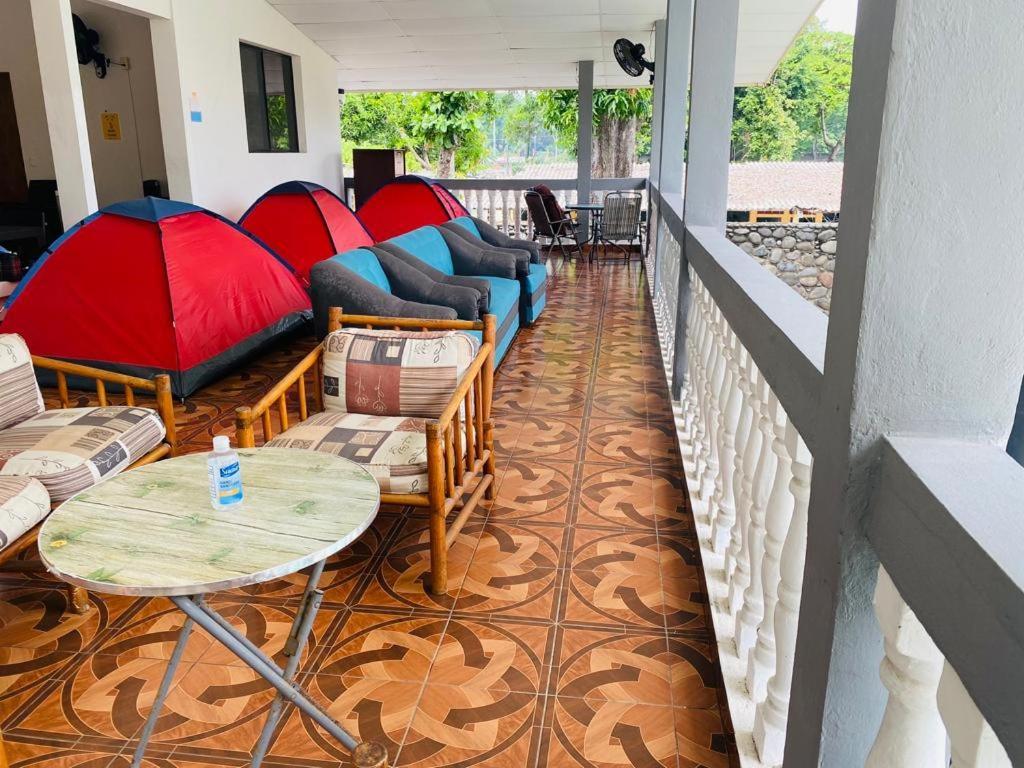 La Casona Sv Hostal La Libertad Esterno foto
