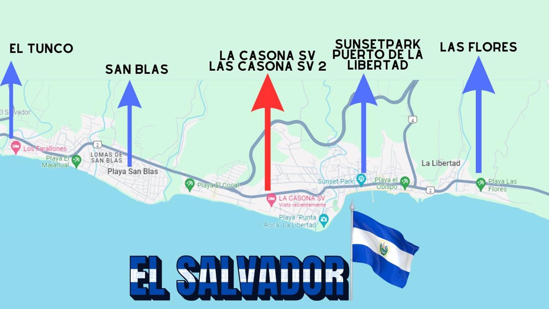 La Casona Sv Hostal La Libertad Esterno foto